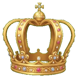A golden champion crown