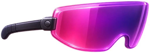 Cyberpunk visor prop